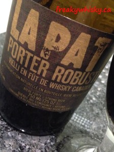 169 F LaPatt Porter futs de whisky