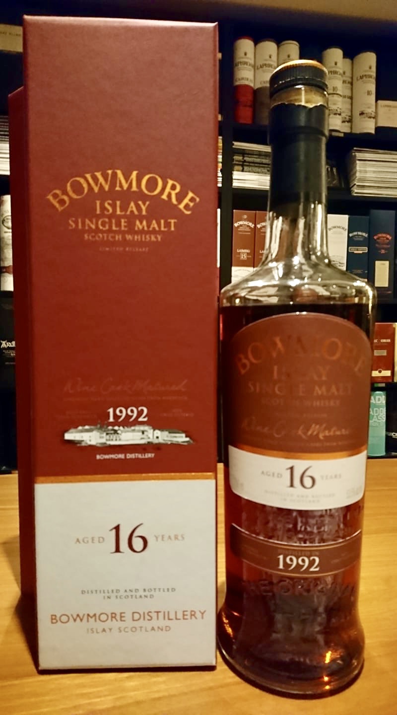 Bowmore – 16 ans Bordeaux cask finish (#&nbsp;17)